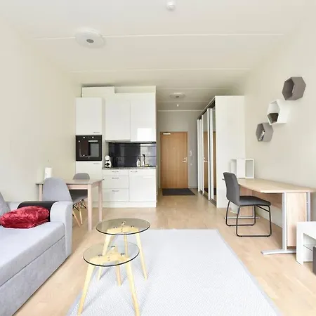 Апартаменты Stylish Studio With Free Private Parking & Wi-fi